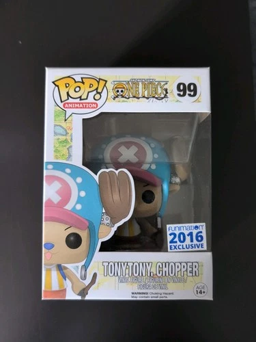 Funko POP! Vinyl Tony Tony Chopper Flocked 2016 Funimation Exclusive One Piece