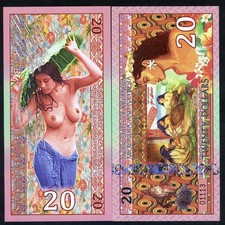 Pacific States of MMP, $20 2023 Polymer - Weavers, Polynesian Nude F