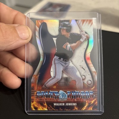 2026 Bowman Chrome Walker Jenkins Power Cords Die Cut Refractor #PC 8 Twins