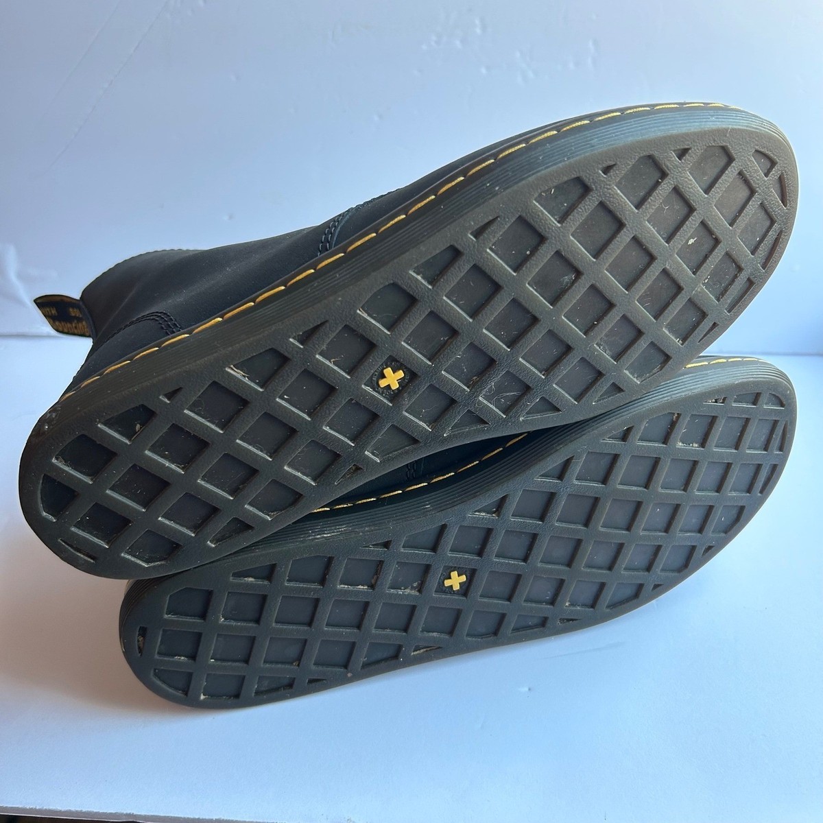 Dr. Martens Tobias Boots Mens 10 Womens 11 Black Leather 