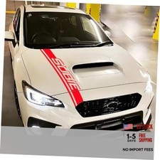 1 Pc Engine Hood Stickers Subie Car Vinyl Decals For Subaru Wrx Impreza Red 1 Pc Engine Hood Stickers Subie Car Vinyl Decals For Subaru Wrx Impreza Red
