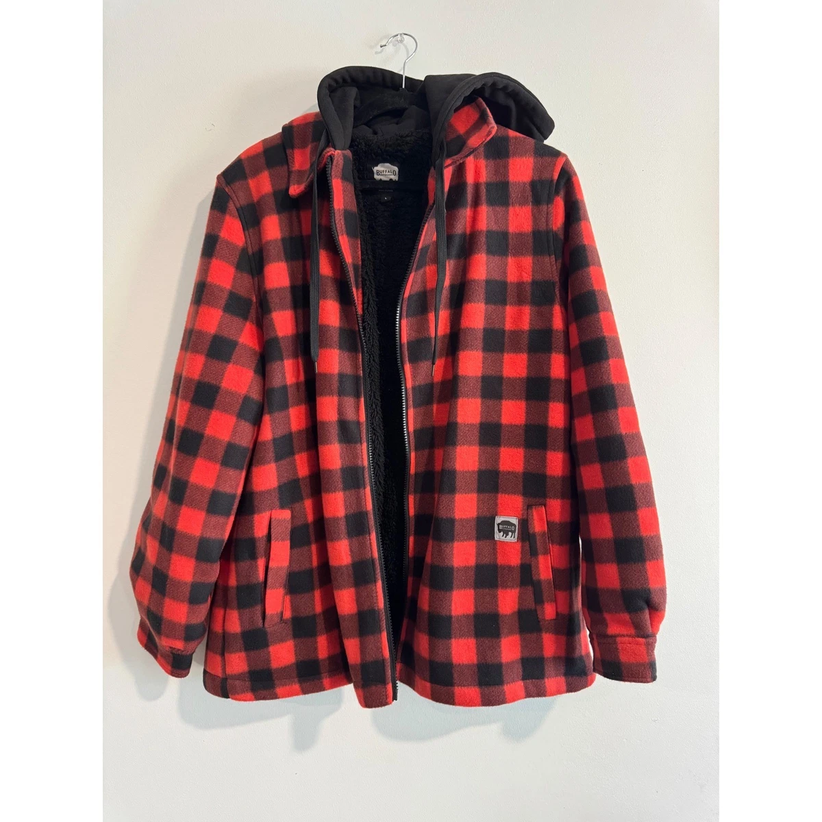 Buffalo Red Regular Size Coats, Jackets & Vests for Men for Sale