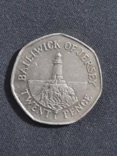 Bailiwick of Jersey 2012 Elizabeth 2 Twenty Pence Coin