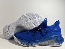 Under Armour Steph Curry 6 Triple Blue Basketball Men's Size 12 3022893-408