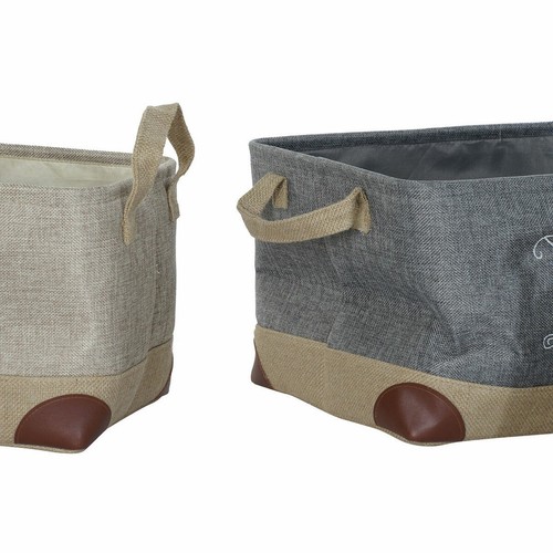 Cestino Portatutto Kela Alvaro In Plastica | Marrone, 19x19x6 Cm, Design Classico, Uso Multifunzione Per Cucina E Bagno