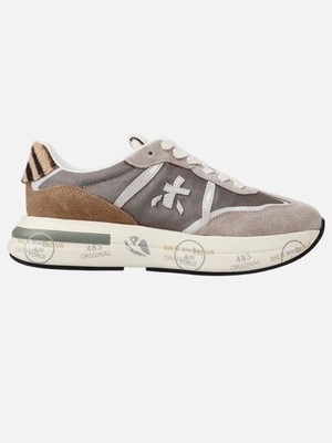 PREMIATA DAMENSCHUH CASSIE 7675 SAND WILDLEDER UND STOFF