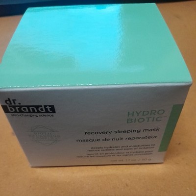Dr. Brandt Hydro Biotic Recovery Sleeping Mask Calming Redness  1.7 oz New!