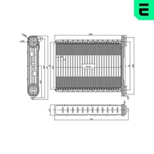 ERA Wärmetauscher Innenraumheizung 669229 für OPEL VIVARO Bus X82 CDTI RENAULT 3