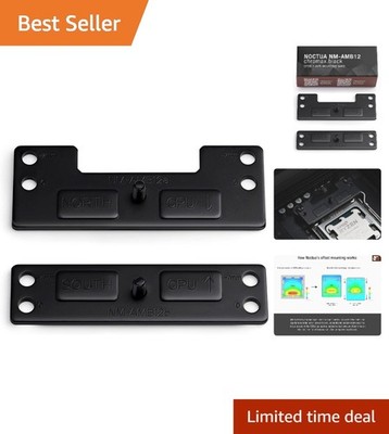 Offset AMD AM5 Mounting Bars - Elevate Your Cooling Performance in Black
