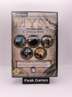 Myst Complete | Teil I-V 1-5 | PC DVD | Sealed | NEU & OVP | Ubisoft