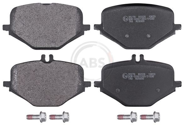 Bremsbelagsatz Scheibenbremse Hinten Abs 35299 Passend FÜR Subaru-image