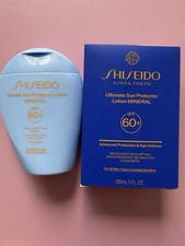 Shiseido mineral Sun Protector Lotion SPF 60 150ml / 5.0 oz NEW IN retail BOX