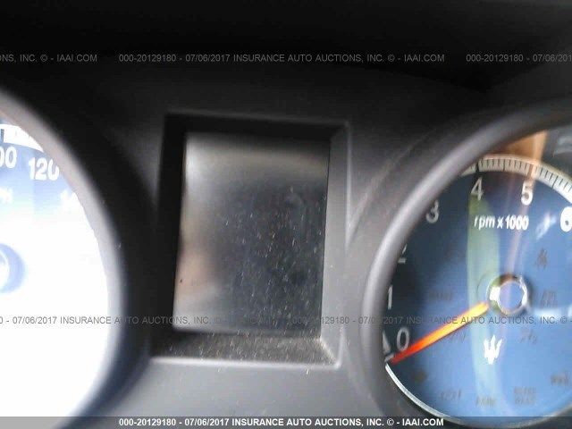 2008 MASERATI QUATTROPORTE TRANSMISSION AUTOMATIC