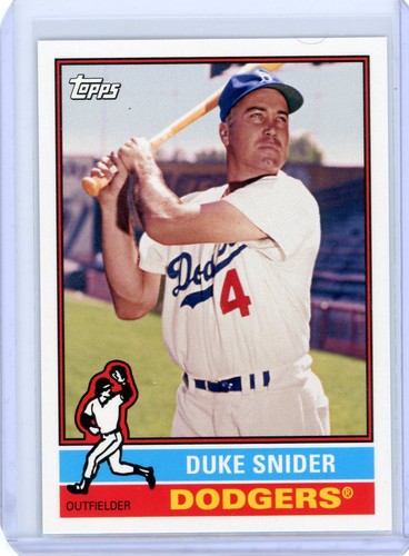 Duke Snider #134 2015 Topps Archives card