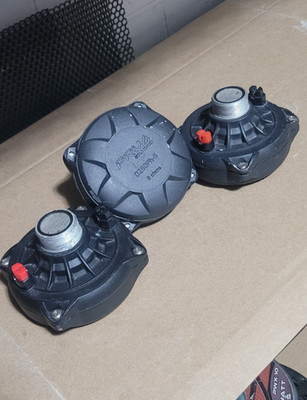 3x Compression Horn Drivers  -  PRO-D250 Speakers   Fast Shipping  