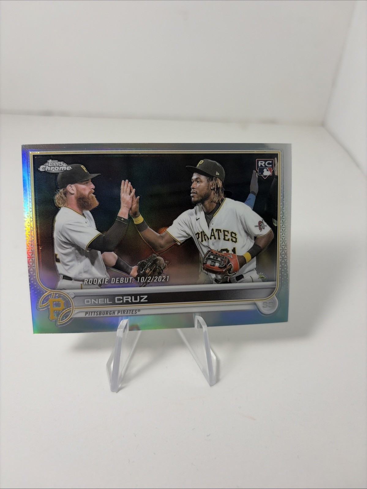 2022 Topps Chrome Update Oneil Cruz Rookie Debut USC74 Refractor 008/299