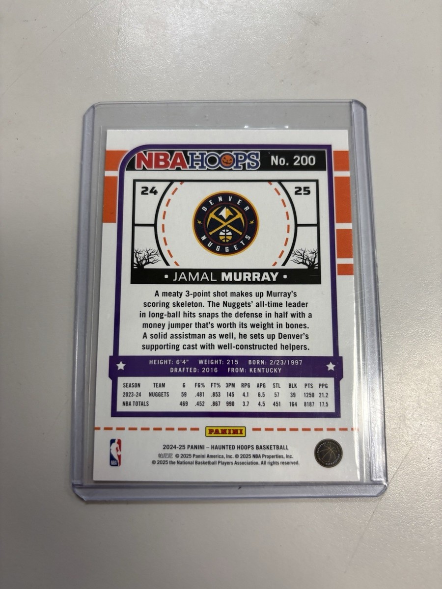 Panini 2024-25 NBA Hoops Herbert Jones & Jamal Murray Trading Card