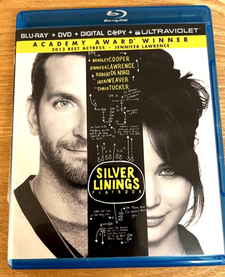 Silver Linings Playbook Blu-Ray & DVD Ships Same Day With Tracking
