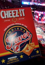 Indiana Fever Cheez-It Limited Edition. Collectible (Do not eat) Playoff 2025