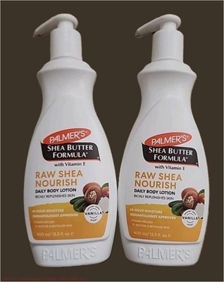 2 PACK!!! Palmer's Shea Formula Raw Shea Body Lotion - 13.5 fl oz