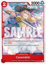 OnePiece Cavendish OP14-004 Uncommon NM