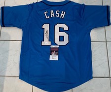 Kevin Cash Signed Autographed Tampa Bay Rays Custom Jersey Manager JSA N
