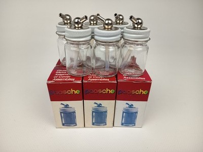 6 x H 1/2 Oz Paasche Glasflasche Montage Airbrush Eimer Farbe Airbrush