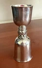Vtg Sterling Double Jigger Royal Danish International Silver 74 gr  NL19 barware