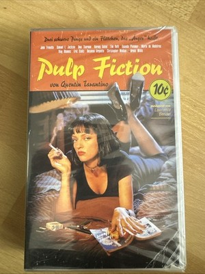 Pulp Fiction Quentin Tarantino VHS Video Deutsch Original Verpackt Neu