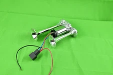 600DB Super Loud  Electric Air Horn Dual Trumpets Car Truck Boat Speaker 12volt