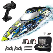 TX123 Remote Control Boats - Fast Speed RC Boat 32 KPH with A Portable Suitc...