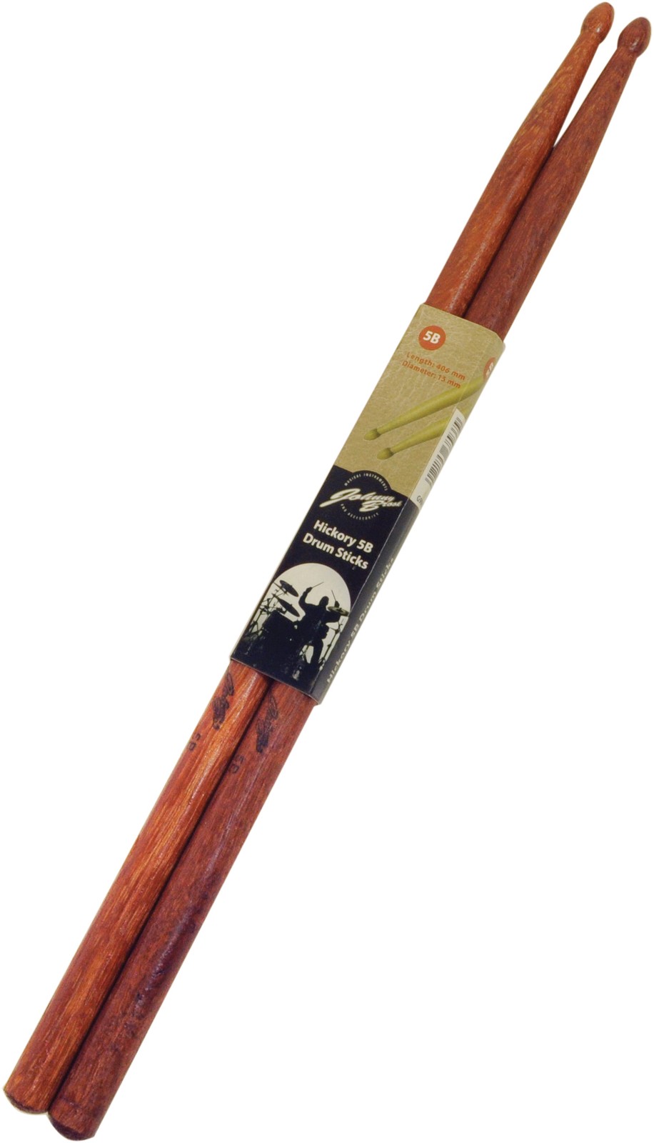 Hickory Drum Sticks (Pair) (Size 5B)