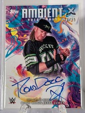 2025 Topps Exalted WWE #AMA-RDJ Road Dogg Jesse James Aqua Ambient Auto #d /99