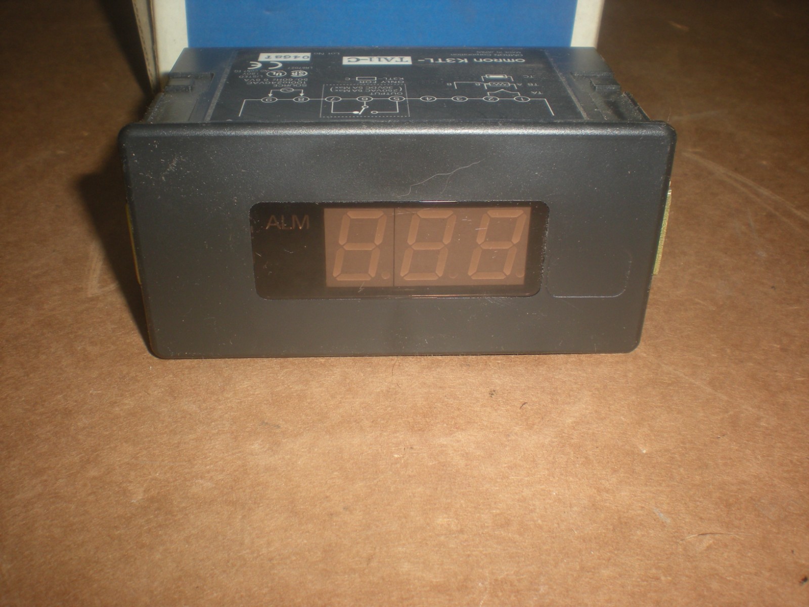 Omron K3TL-TA11-C Temperature Digital Panel Meter - AC 100-240V - NOS - #1