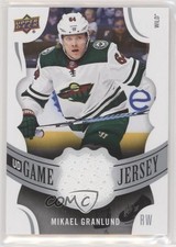 2018-19 Upper Deck UD Game Jersey Mikael Granlund #GJ-MG 8db