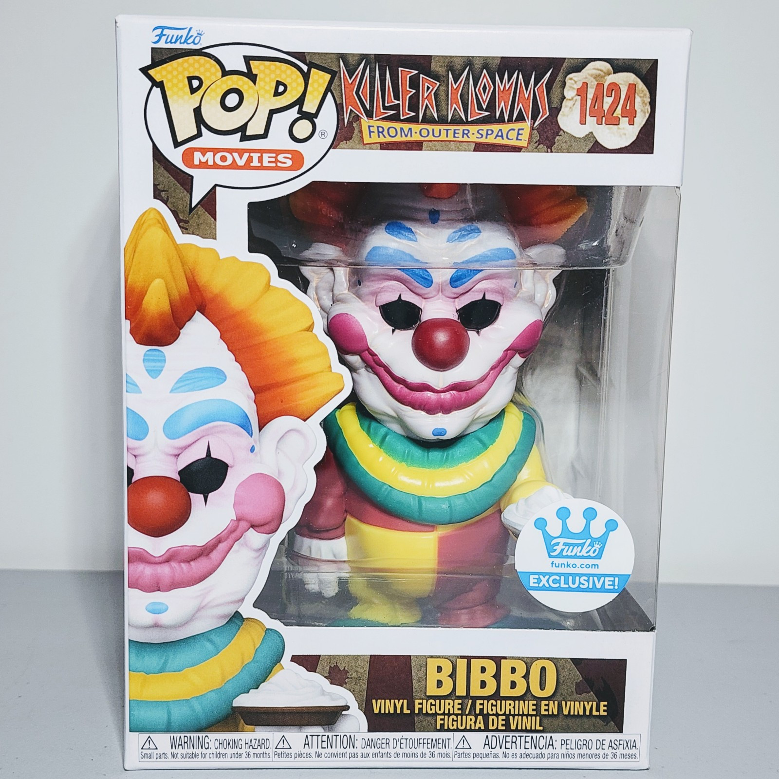 Funko Pop: Killer Klowns From Outer Space - Bibbo #1424 Funko Shop Exclusive