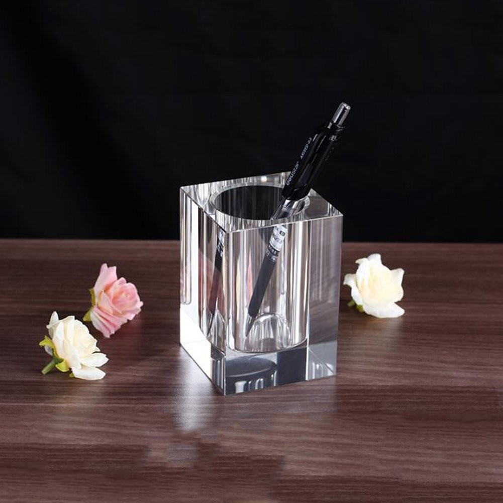 Cup Holder Square Clear 6 X 6 X 9 Cm,