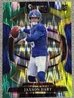 Jaxson Dart [Green Yellow Prizm Shock] #93 2025 Panini Select