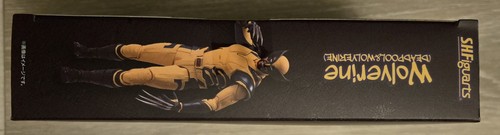 Bandai S.H.Figuarts SHF Action Figure Wolverine (Deadpool & Wolverine) NON APERTO - Foto 7 di 7