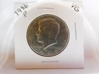 1986 P Kennedy Half Dollar Very Good Circulated Condition Clad 50c Coin