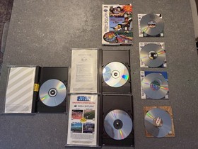 Sega Saturn Console MK-80000A CIB w/ Launch NFR + Games + Sampler + Accessories