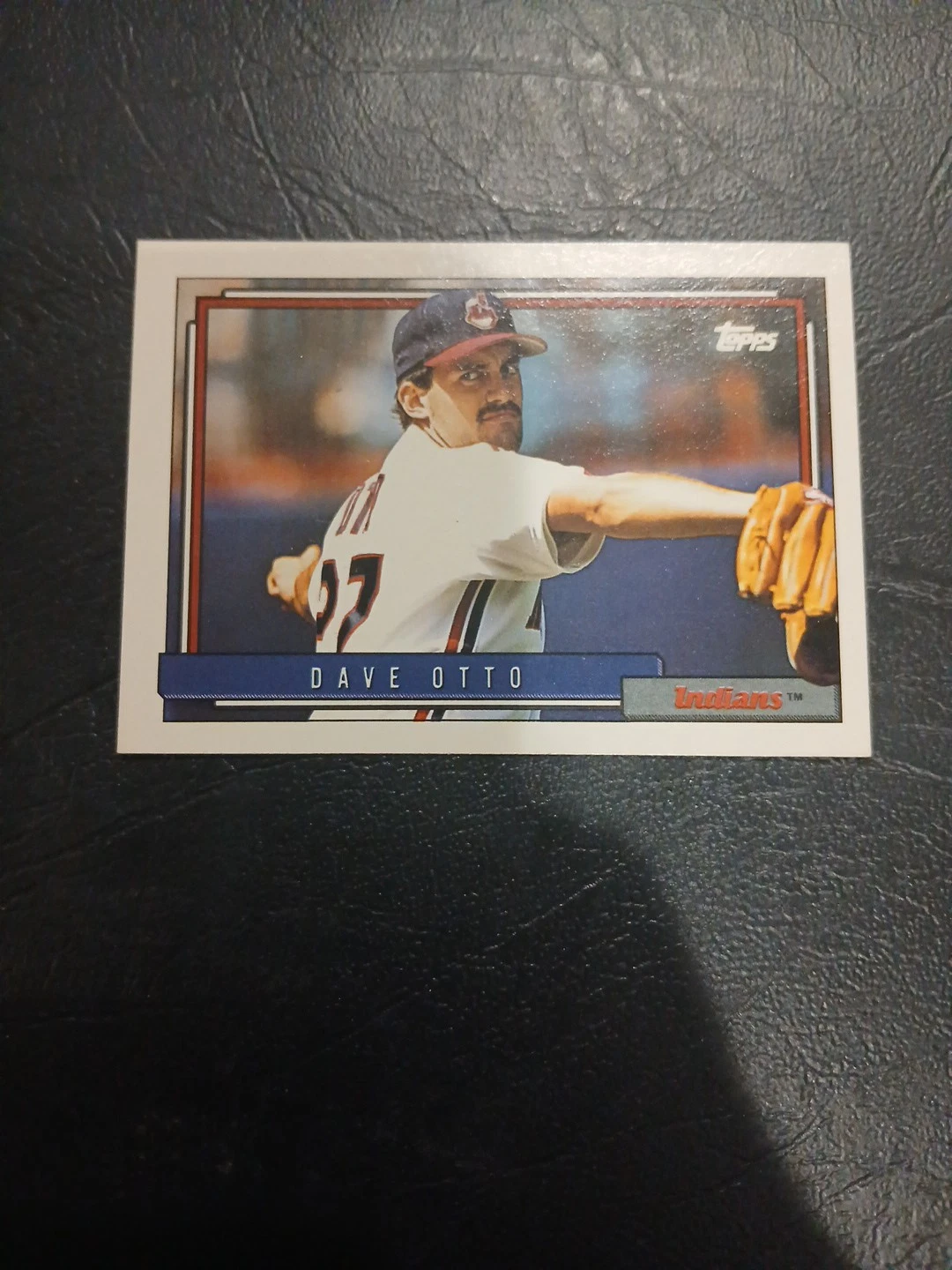 Dave Otto trading card