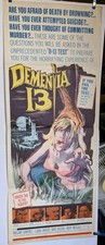 Dementia 13 Insert Poster 1963 And Original  Pressbook.Coppola.Horror.Psychos