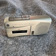 Vintage GE AVR Auto Voice Recorder w/ Micro Cassette Model 3-5383A Tested Works