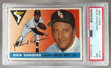 1955 Topps 146 Dick Donovan PSA 7 44142693