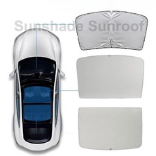 Sunroof Sunshades for 2020-2026 Buckle Front Rear Skylight Glass Roof Sun Shade