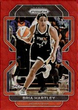 2022 Panini Prizm WNBA #91 Bria Hartley Ruby Wave