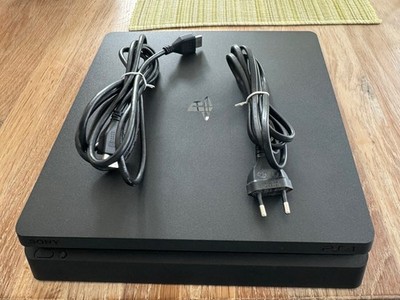 Sony PlayStation 4 Slim PS4 1000GB also 1TB Schwarz Konsole + HDMI + Stromkabel