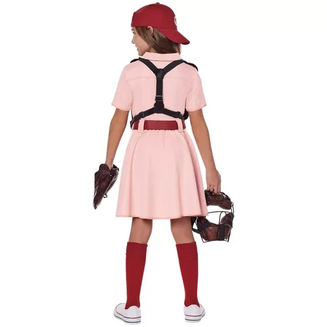 Espíritu Halloween Una Liga de su Propio Dottie Baseball Signature DISFRAZ NUEVO Foto 2 de 4