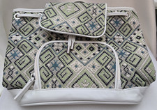 Small Fashion Backpack Geometric Tapestry Boho Print Lightweight NEW